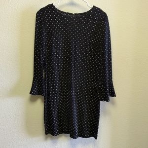 Old Navy Black polka dot dress